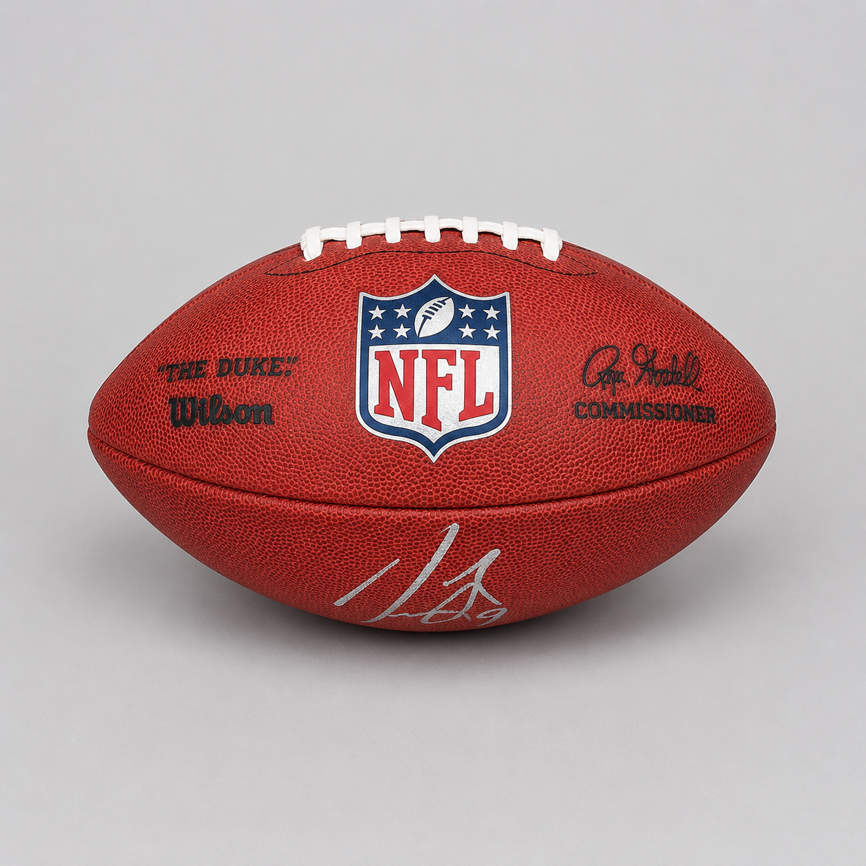 Joe Burrow Cincinnati Bengals Fanatics Authentic Autographed Duke Game Football