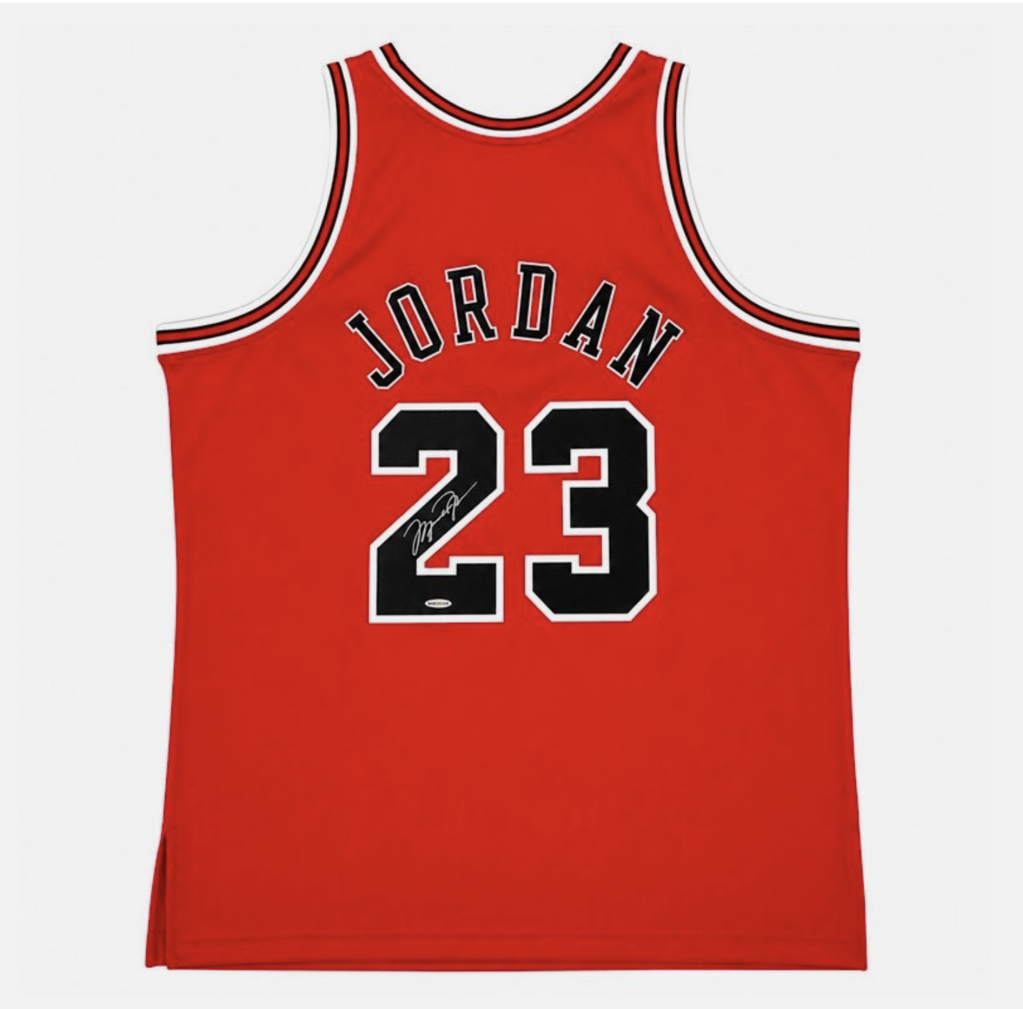 Michael Jordan Signed Authentic Jersey UDA