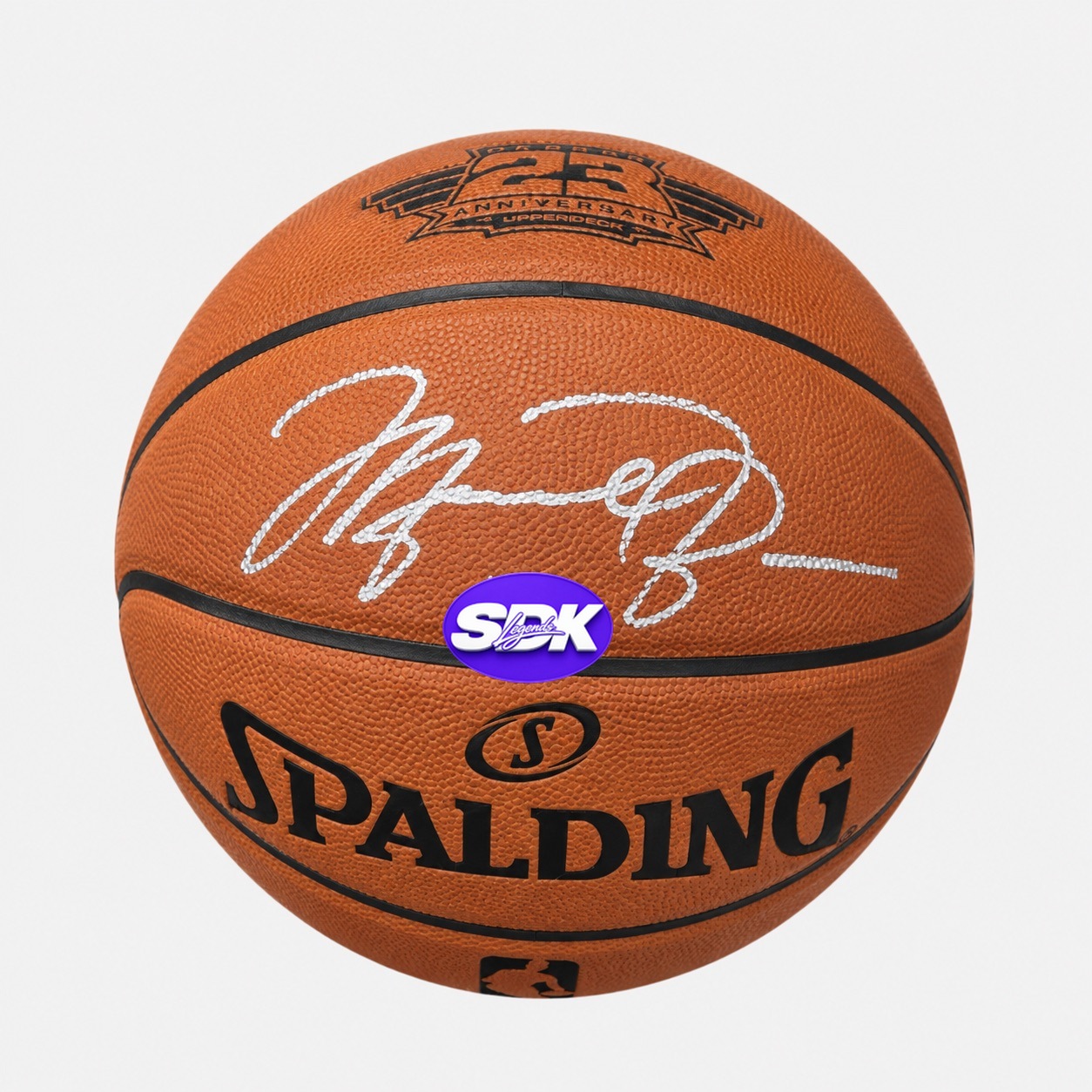Michael Jordan Signed Basketball UDA COA