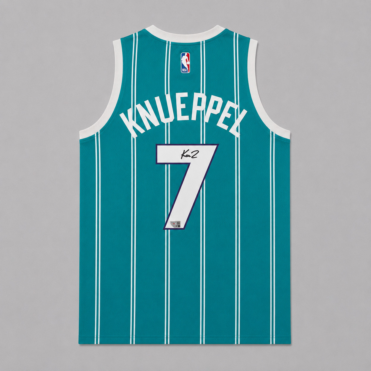 Kon Knueppel Charlotte Hornets Jersey Hand Signed Fanatics COA