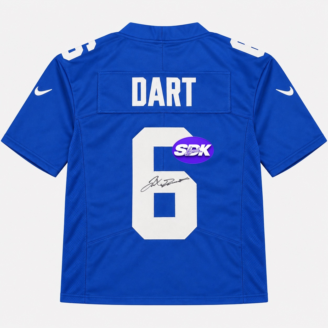 Jaxson Dart Signed New York Giants Jersey