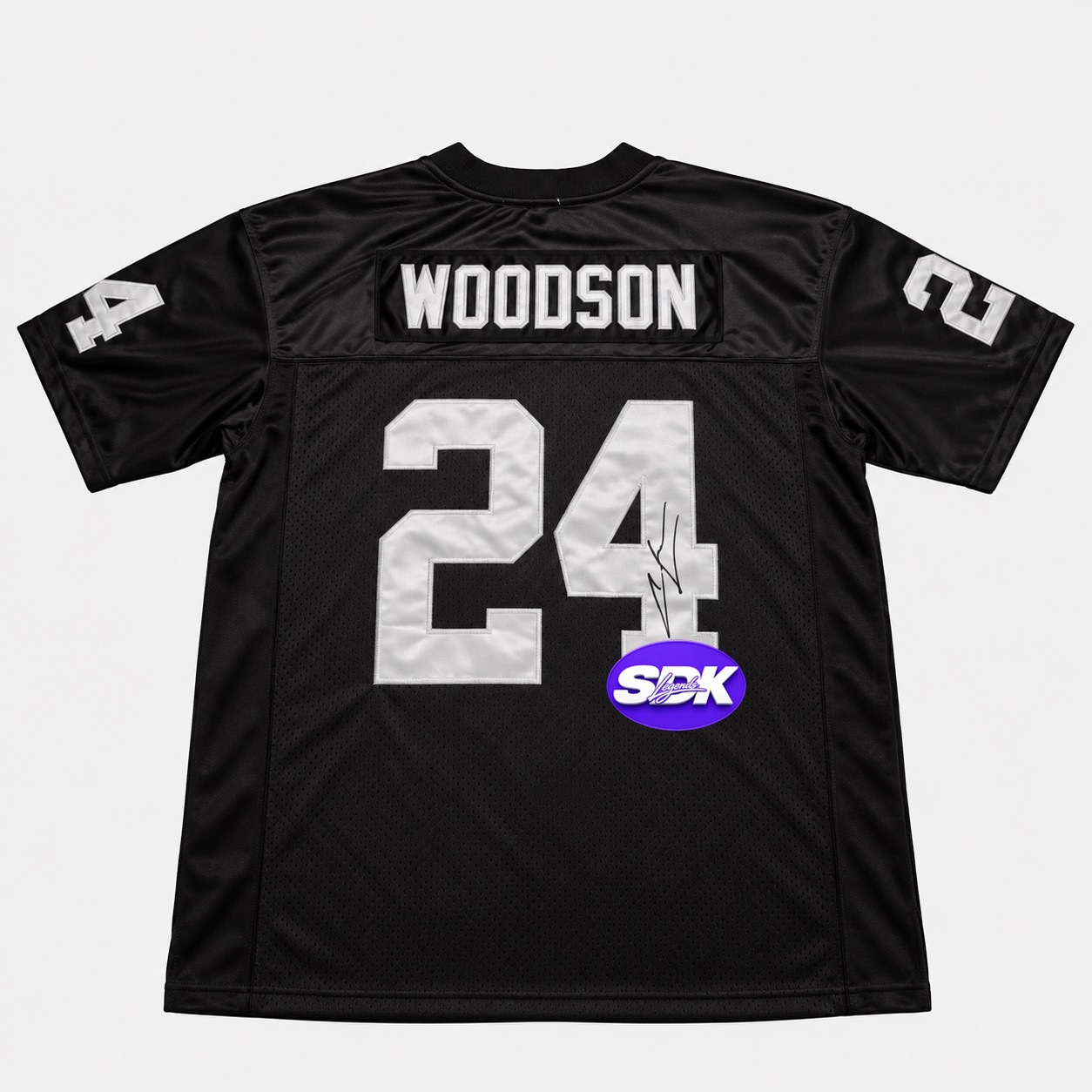 Charles Woodson Signed Oakland Raiders Jersey BAS COA