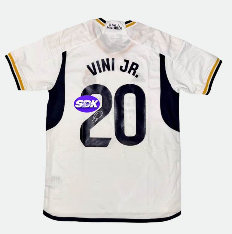 Vinicius Junior Signed Brazil Jersey BAS COA