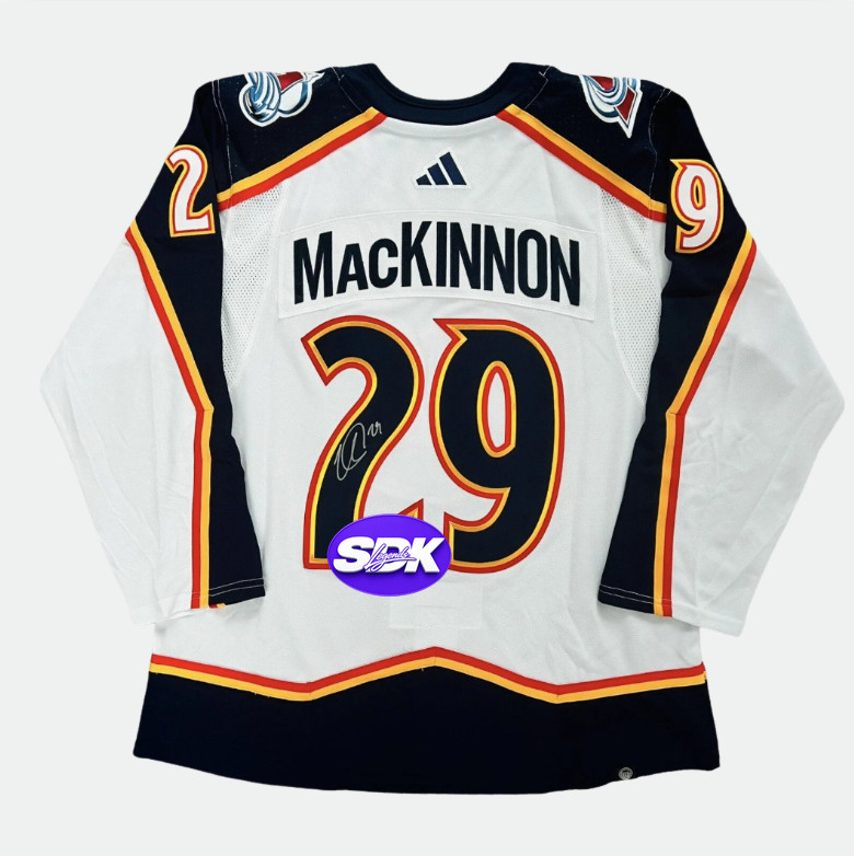 Nathan MacKinnon Signed Colorado Avalanche Jersey Fanatics COA