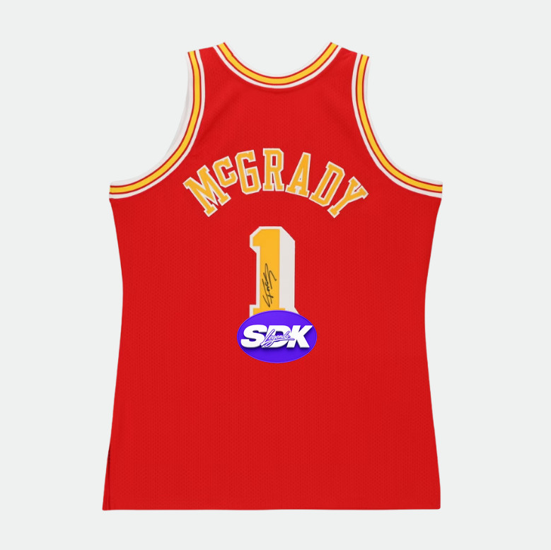 Tracy McGrady Signed Houston Rockets Jersey Fanatics COA