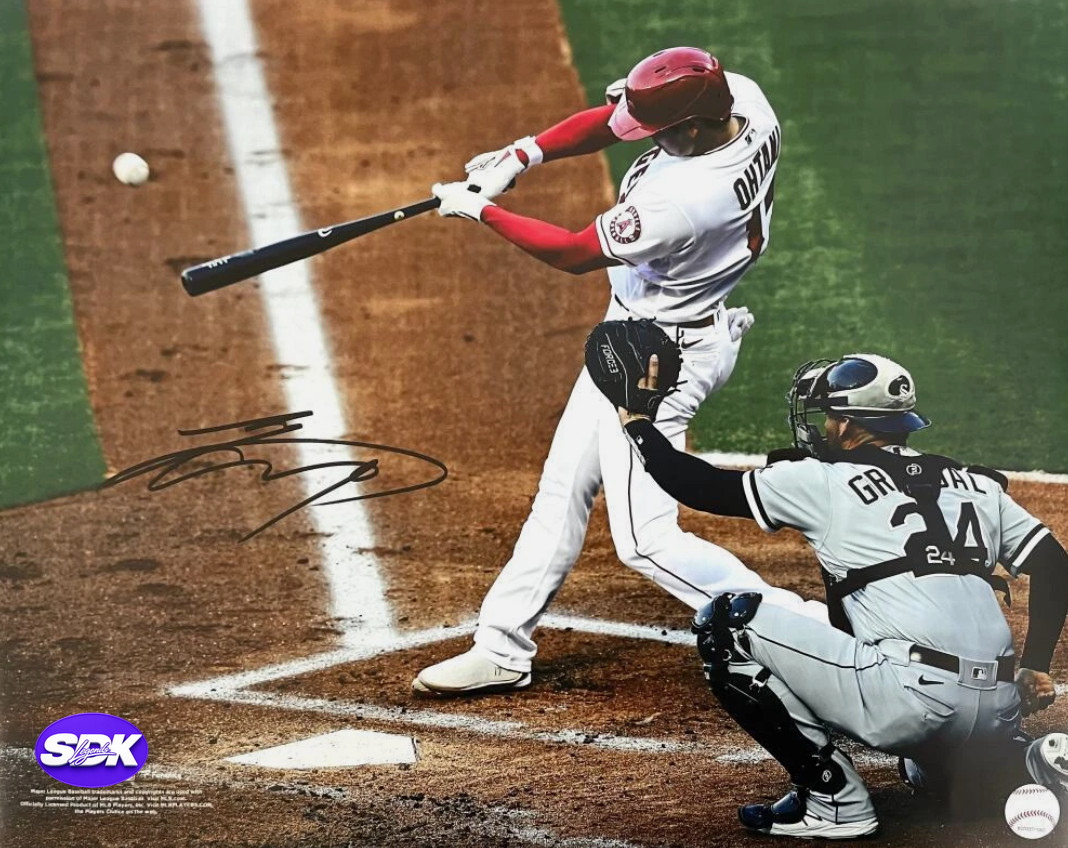 Shohei Ohtani Signed Los Angeles Dodgers Photo Fanatics COA