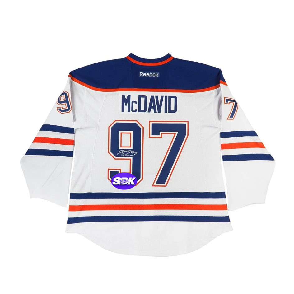 Connor McDavid Signed 2018 Jersey JSA COA