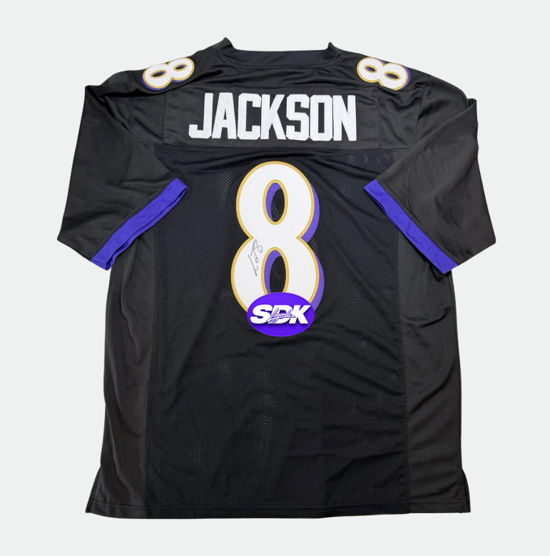 Lamar Jackson Signed Baltimore Ravens Jersey