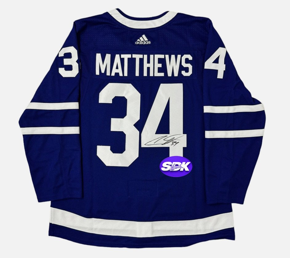 Auston Matthews Signed Jersey Fanatics COA