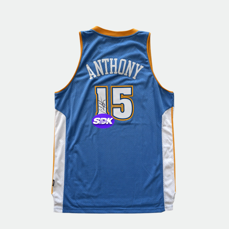 Carmelo Anthony Signed Denver Nuggets Jersey Fanatics COA