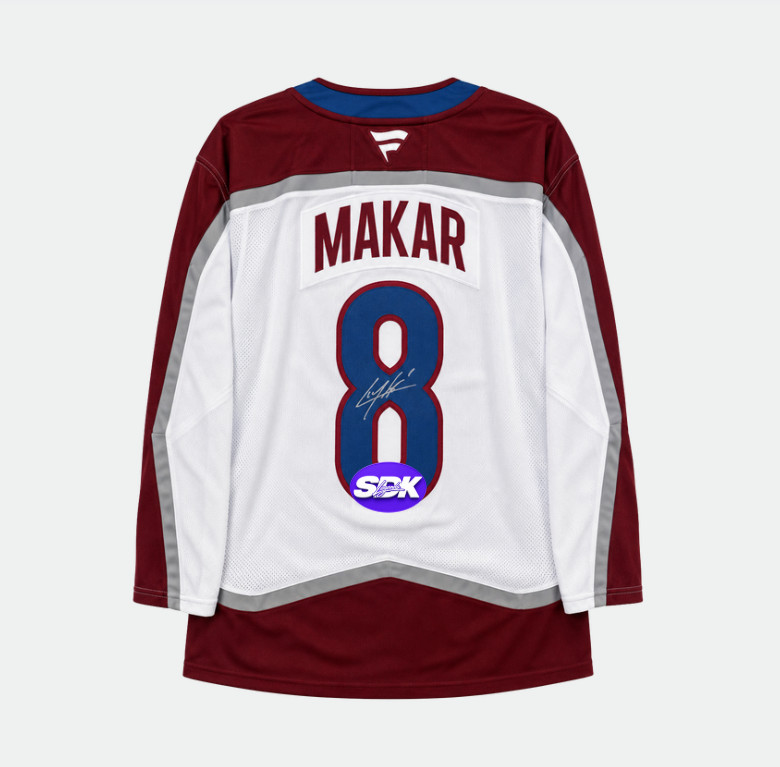 Cale Makar Signed Colorado Avalanche Jersey Fanatics COA