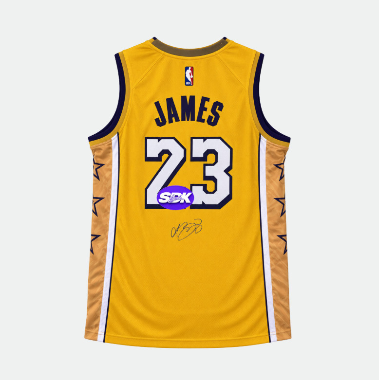 LeBron James Signed Team USA Jersey PSA/DNA COA