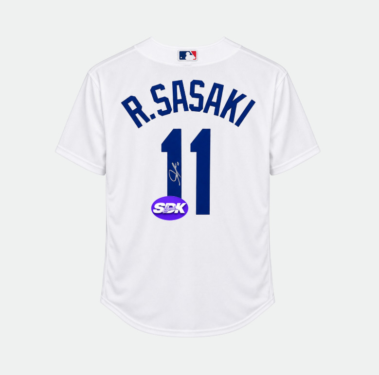 Roki Sasaki Signed Los Angeles Dodgers Jersey PSA/DNA COA