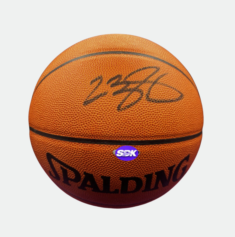 LeBron James Signed Miami Heat Basketball UDA COA