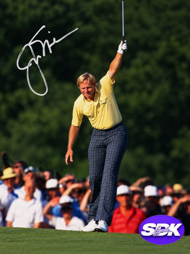 Jack Nicklaus Signed Photo JSA COA