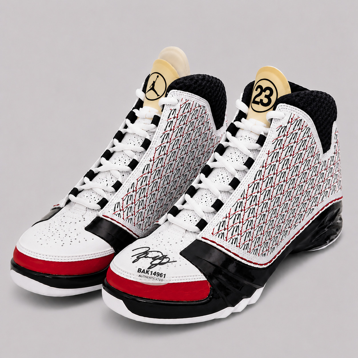 Michael Jordan Signed Air Jordan Shoe UDA COA Limited Edition 23