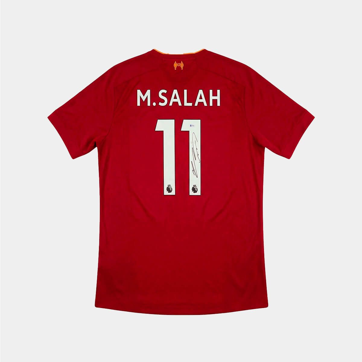 Mohamed Salah Jersey Hand Signed BAS
