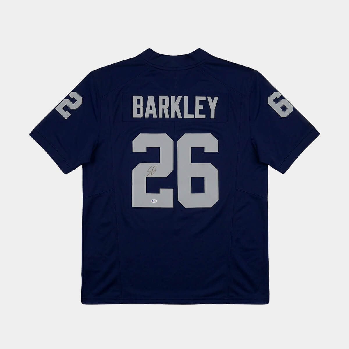 Saquon Barkley Jersey Hand Signed BAS