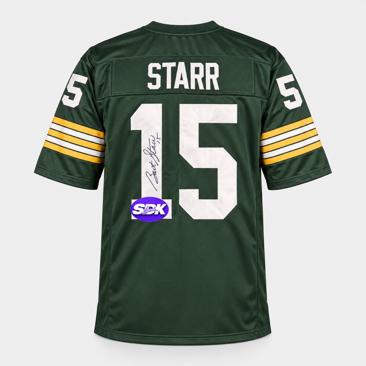 Bart Starr Signed Green Bay Packers Authentic Jersey Steiner COA