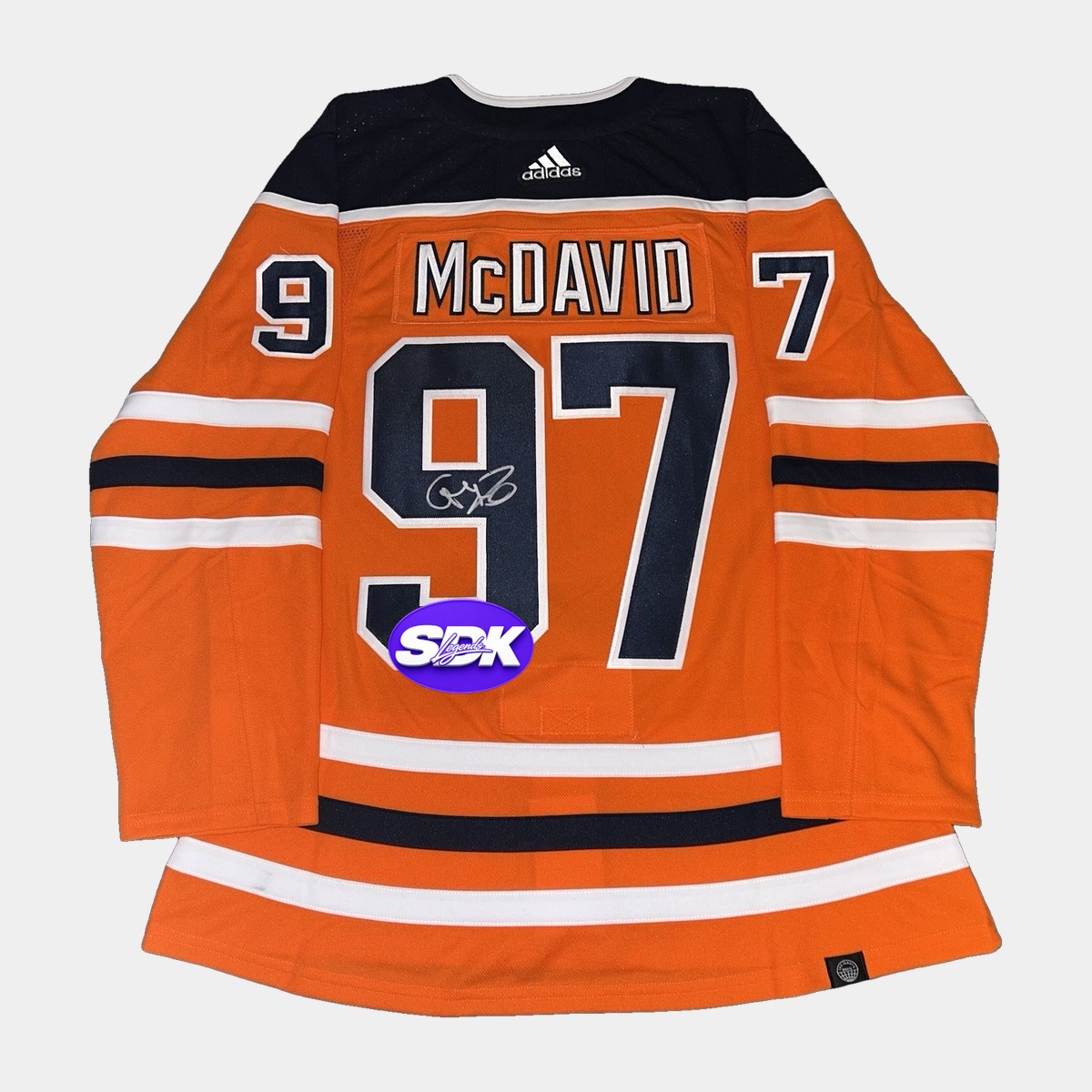 Connor McDavid Signed Jersey PSA COA