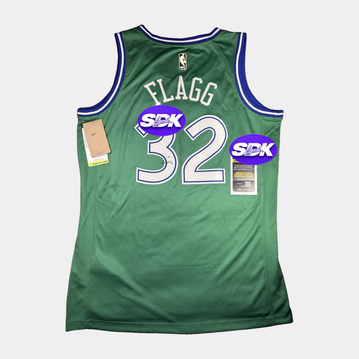 Cooper Flagg Signed Dallas Mavericks Jersey JSA COA