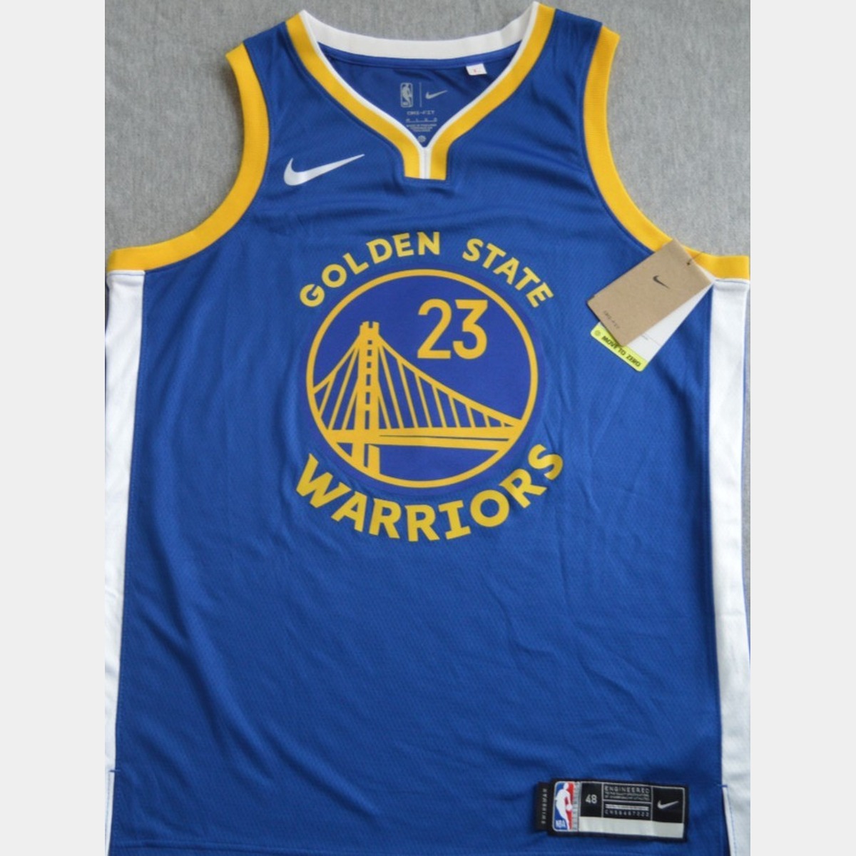 Draymond Green Signed Golden State Warriors Jersey BAS COA - Image 2