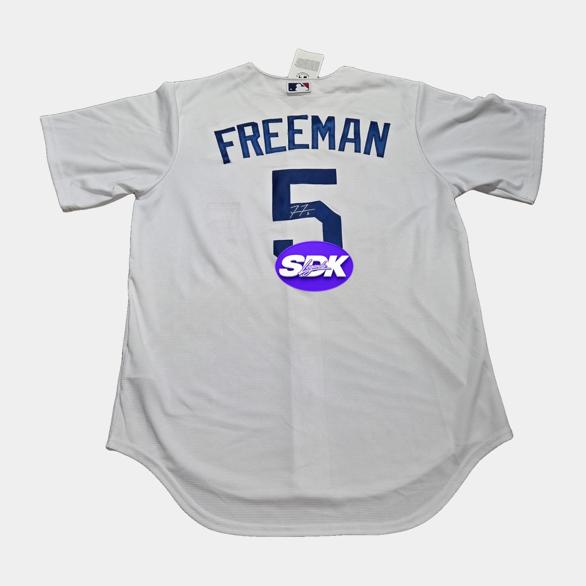 Freddie Freeman Signed Los Angeles Dodgers Jersey BAS COA