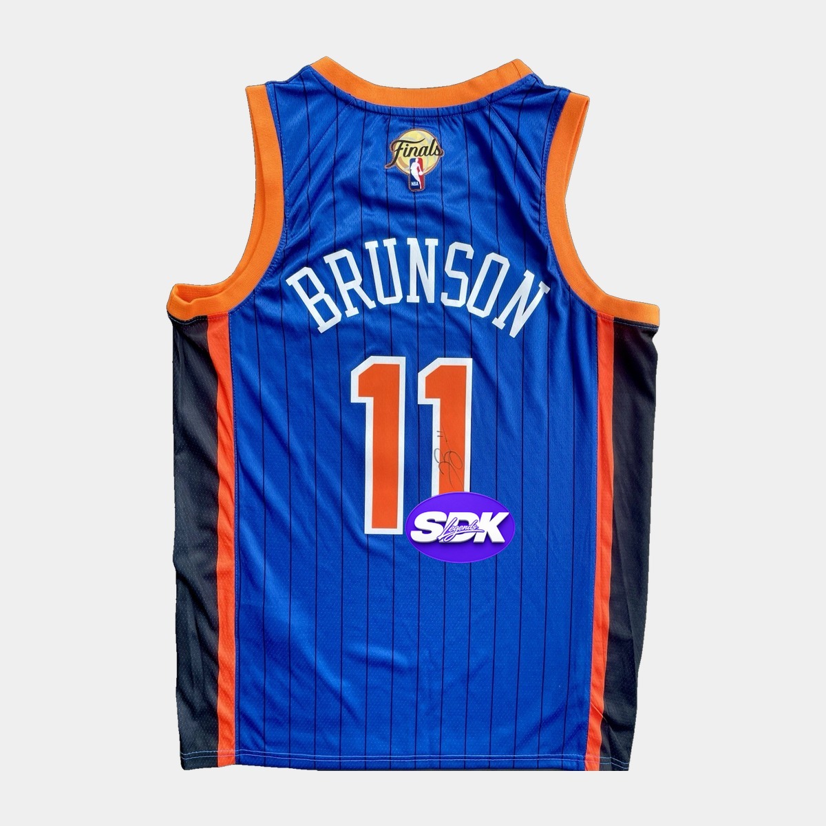 Jalen Brunson Signed New York Knicks Jersey PSA/DNA COA