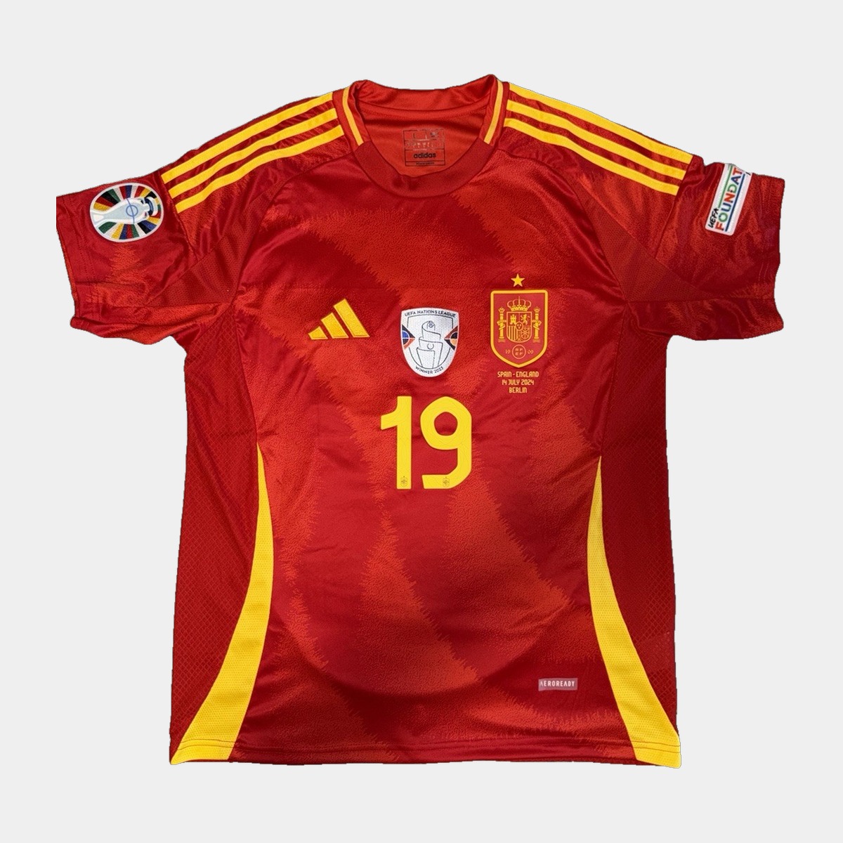 Lamine Yamal Signed 2024 Spain Jersey BAS COA - Image 2