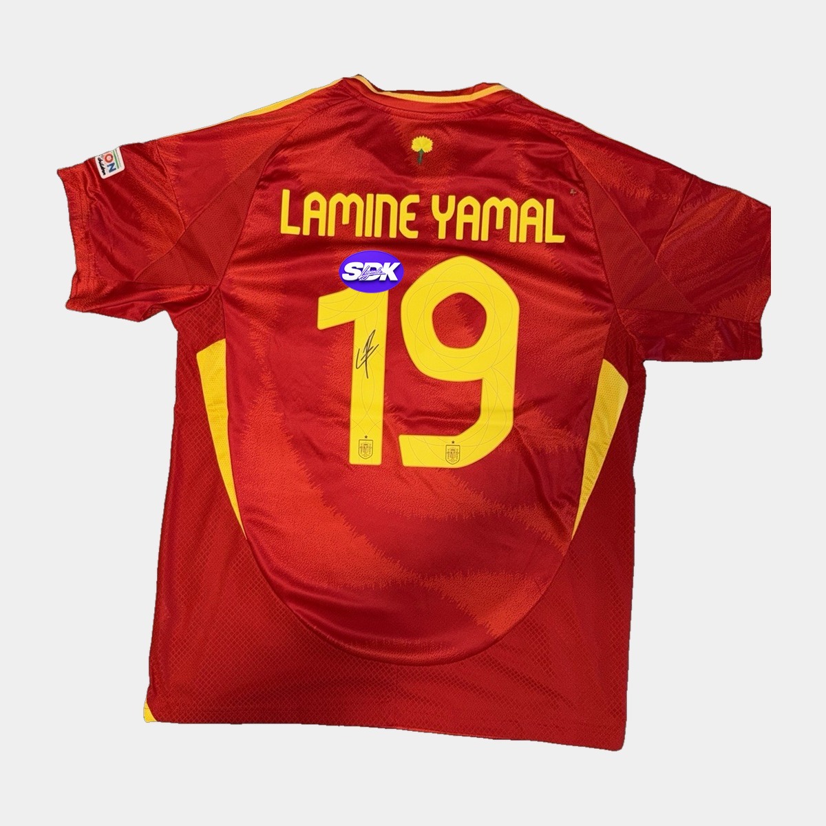 Lamine Yamal Signed 2024 Spain Jersey BAS COA