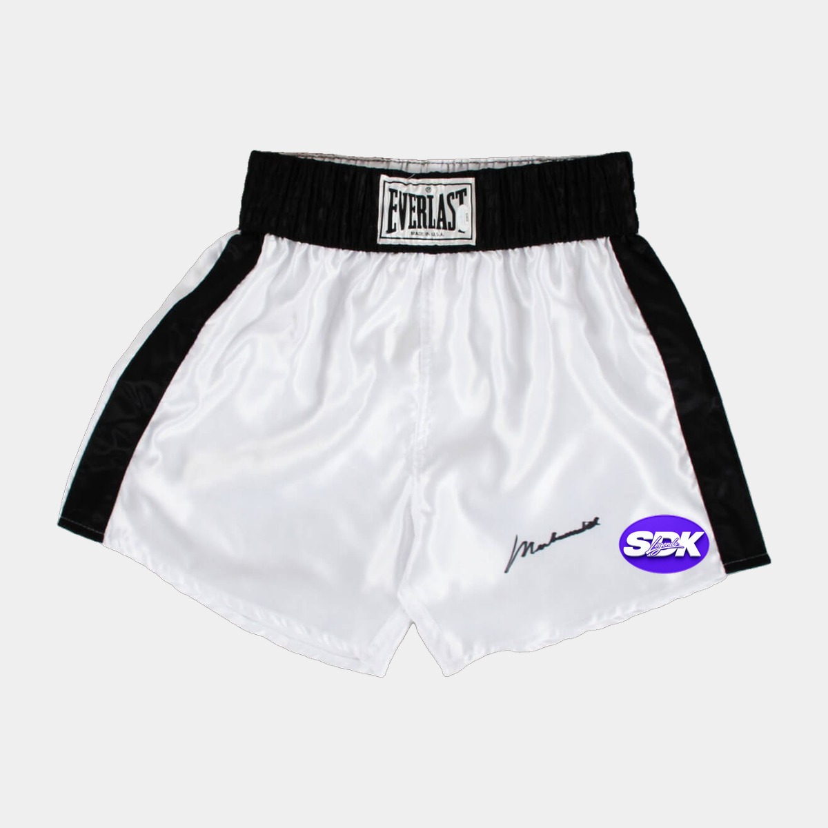 Muhammad Ali Signed Trunks JSA COA