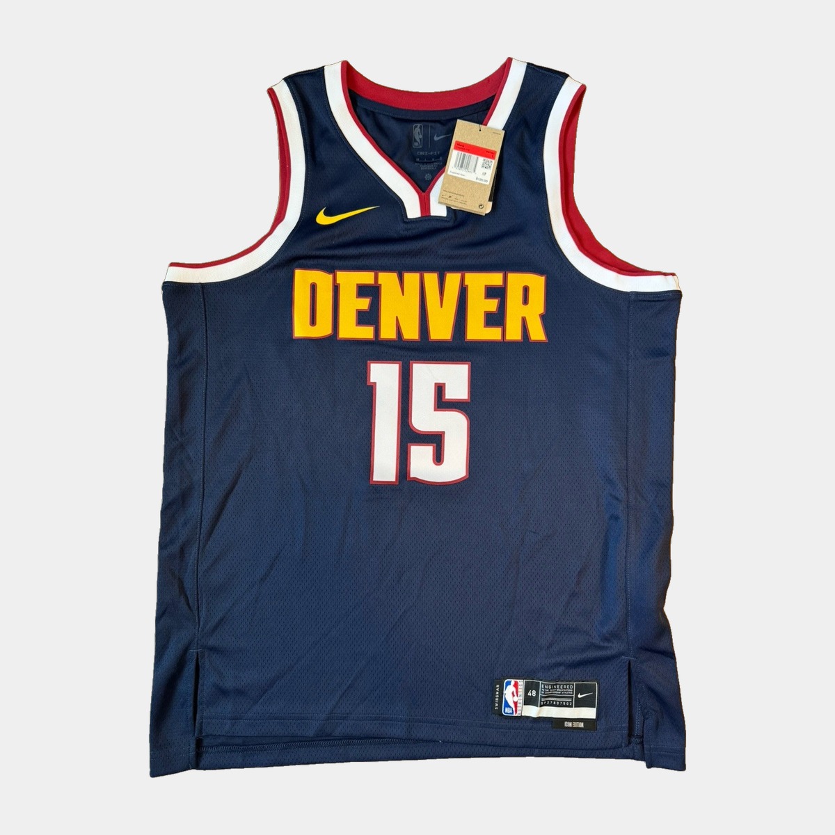Nikola Jokic Signed Denver Nuggets Jersey BAS COA - Image 2