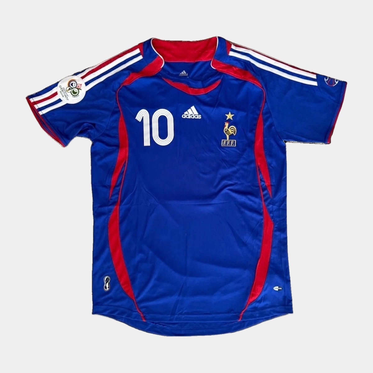 Zinedine Zidane Signed 2006 France Jersey BAS COA - Image 2