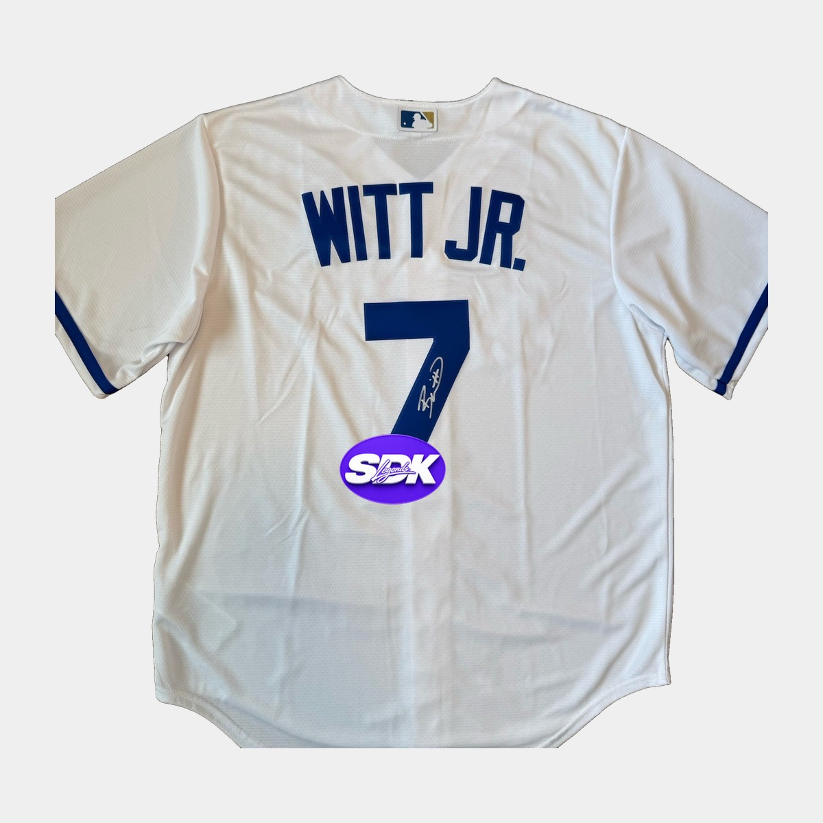 Bobby Witt Jr. Signed Kansas City Royals Jersey Fanatics COA