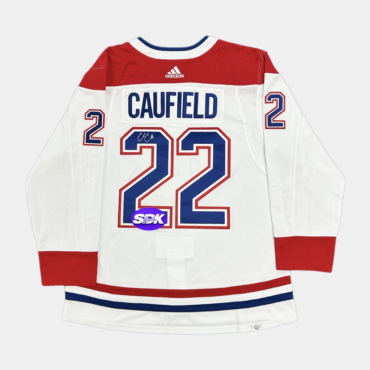 Cole Caufield Signed Montreal Canadiens Jersey PSA/DNA COA