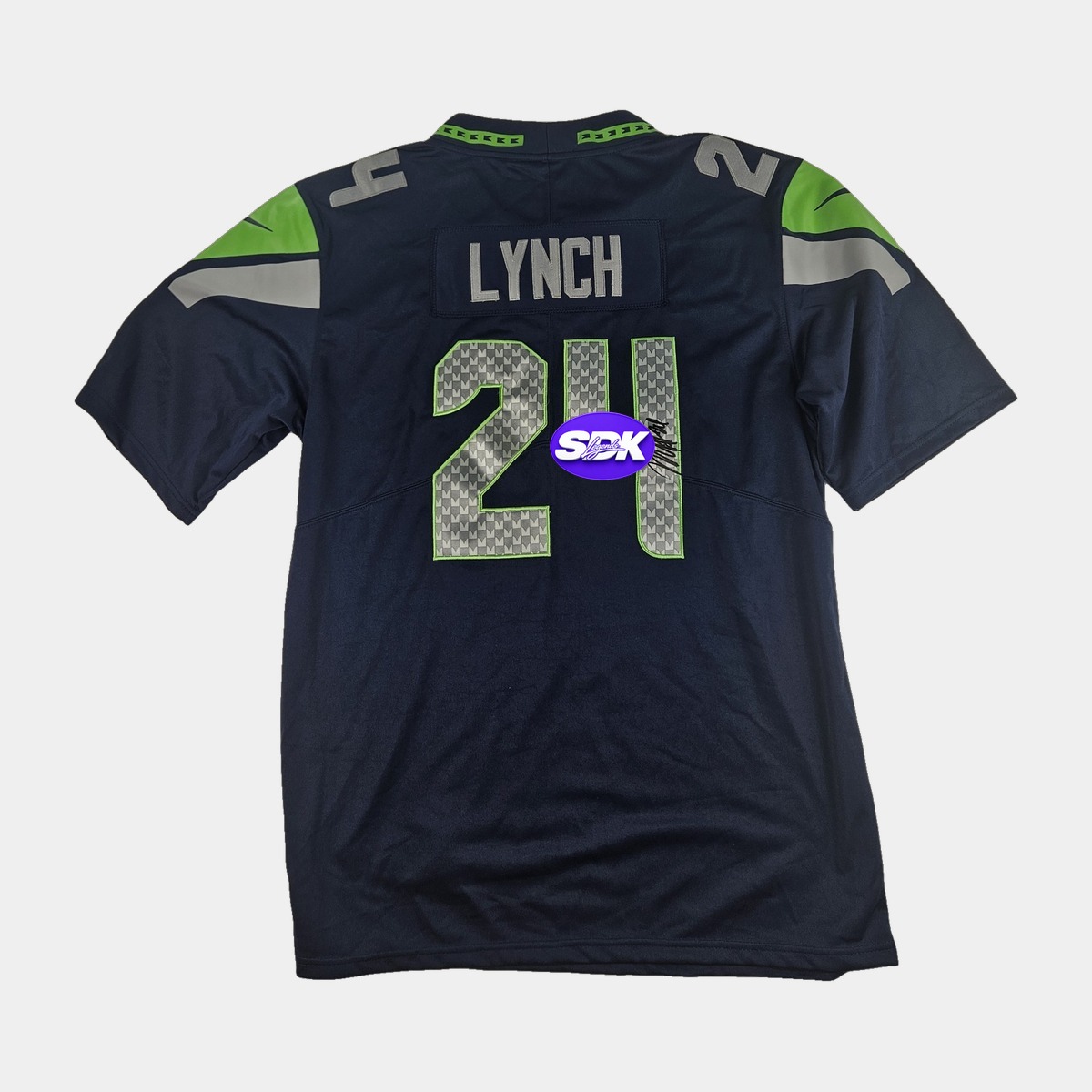 Marshawn Lynch Signed Seattle Seahawks Jersey JSA COA