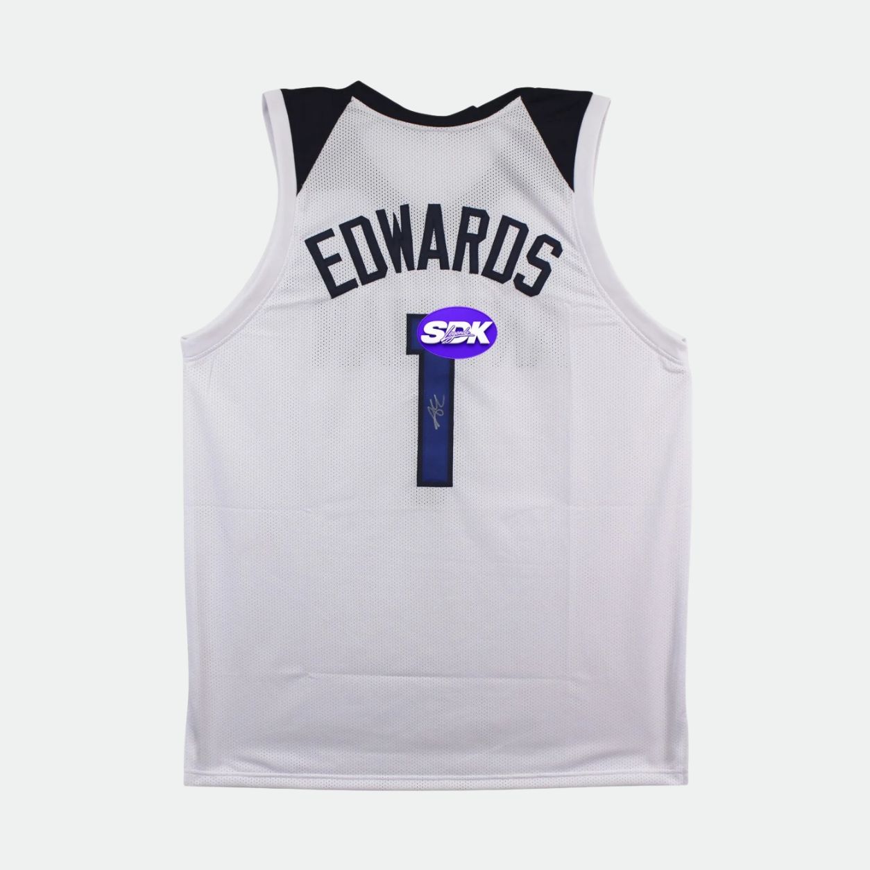 Anthony Edwards Signed Minnesota Timberwolves Jersey BAS COA