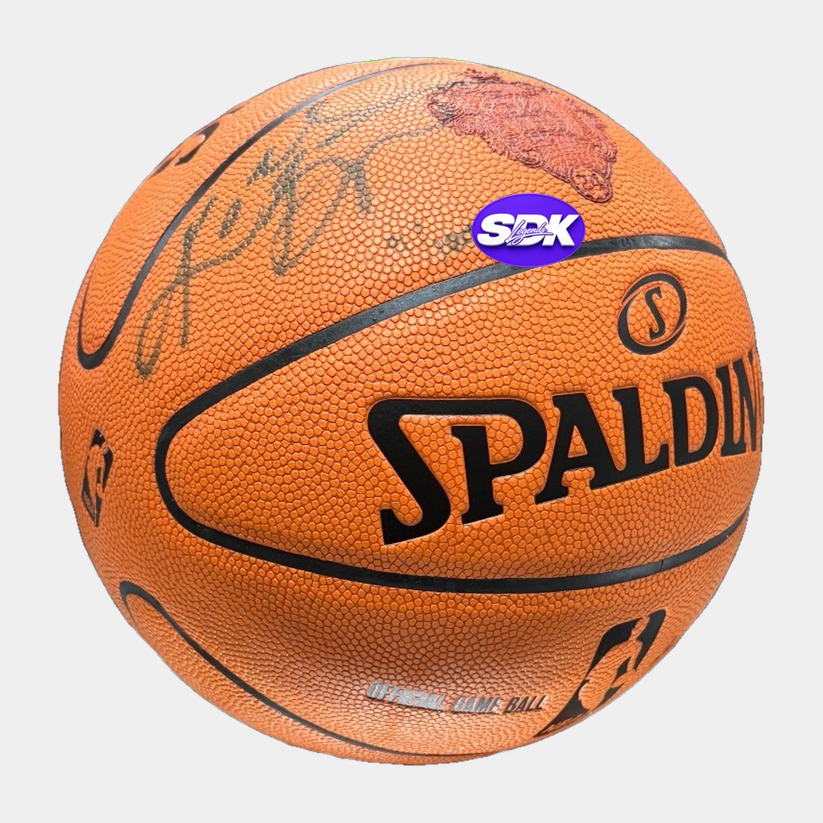 Kobe Bryant Signed Basketball UDA COA