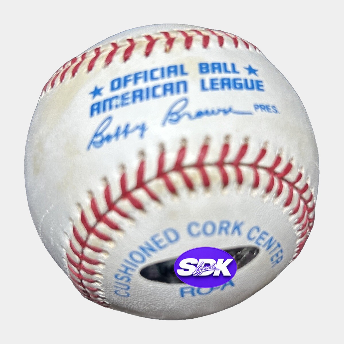 Mickey Mantle Signed New York Yankees Baseball UDA COA