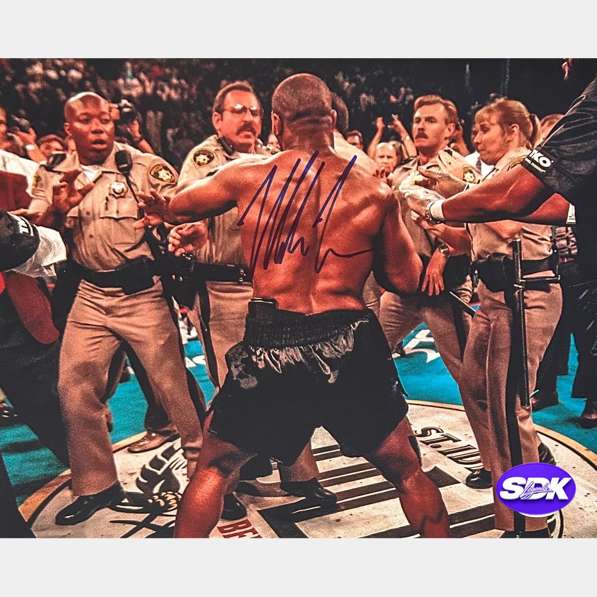 Mike Tyson Signed Photo JSA COA
